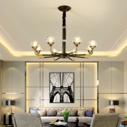 Modern Crystal Pendant Light Elegant Crystal Chandelier
