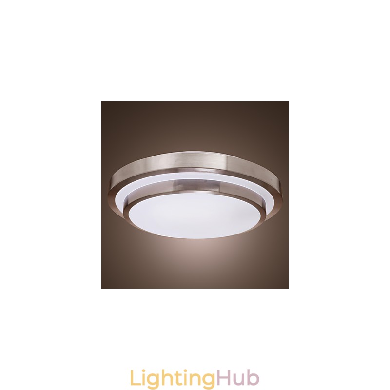 Modern Contemporary Electroplated Flush Mount