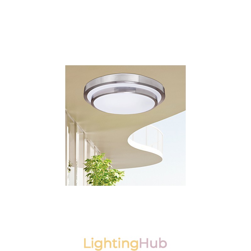 Modern Contemporary Electroplated Flush Mount