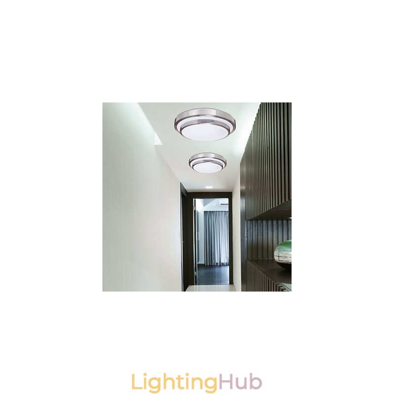 Modern Contemporary Electroplated Flush Mount