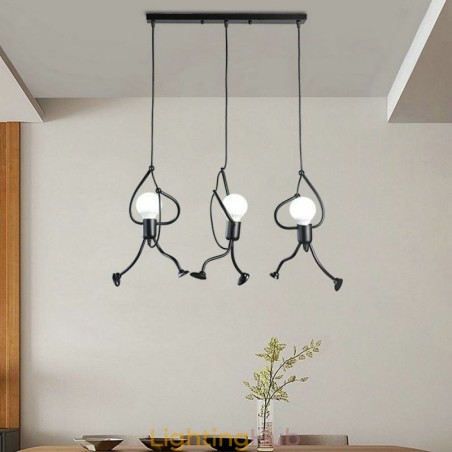 Modern Pendant Light Creative Little Man Shape Lamp Individual Home Light Modern Pendant Light Creative Little Man Shape Lamp Individual Home Light