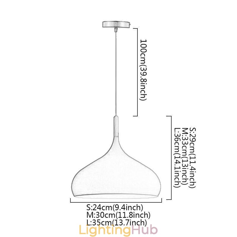 Modern Pendant Light Aluminum Macaron Lamp Home Adjustable Light