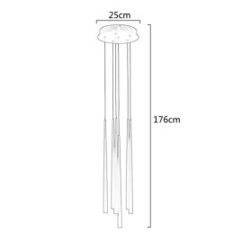 6 Lights Pendant Light Meteorer Pendant Light