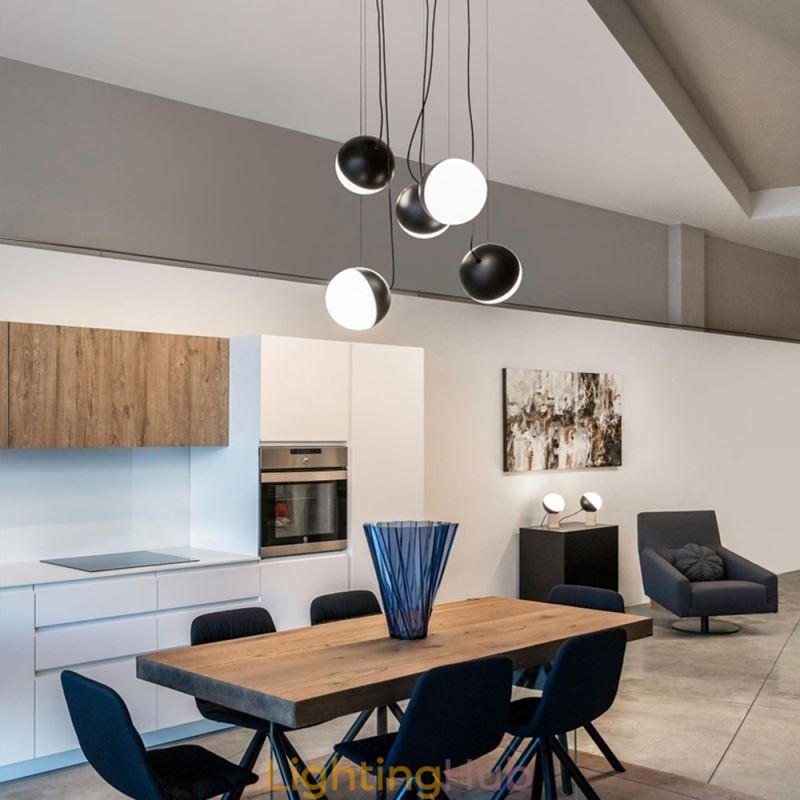 Nordic Cluster Pendant Light Creative Circle Shape Lamp Lighting
