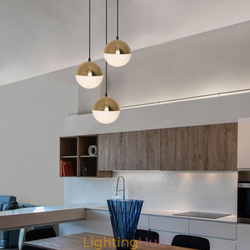 Nordic Ball Cluster Pendant Light Modern Creative Round Shape Lamp Lighting
