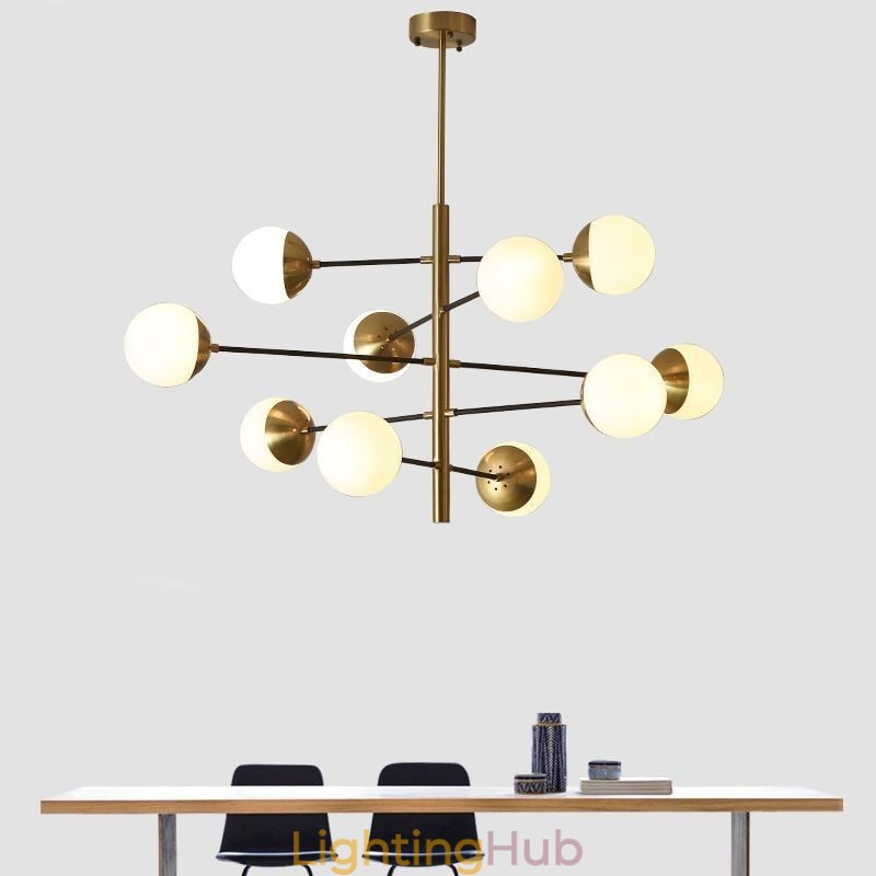 Contemporary Pendant Light Magic Bean Sputnik Chandelier Lamp