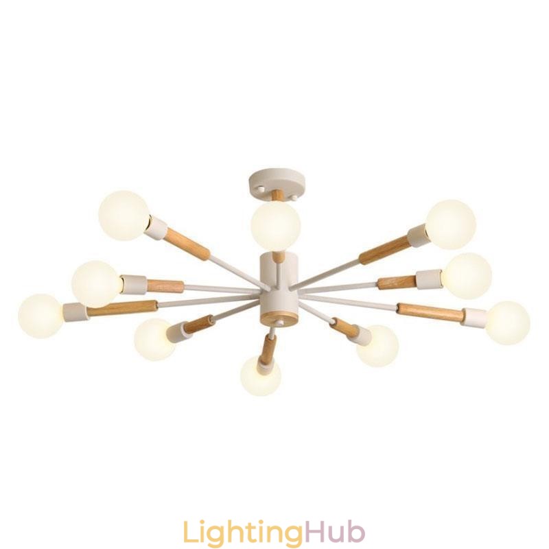Nordic Pendant Light Creative Magic Bean Log Pendant Light