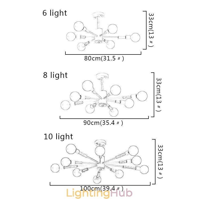 Nordic Pendant Light Creative Magic Bean Log Pendant Light