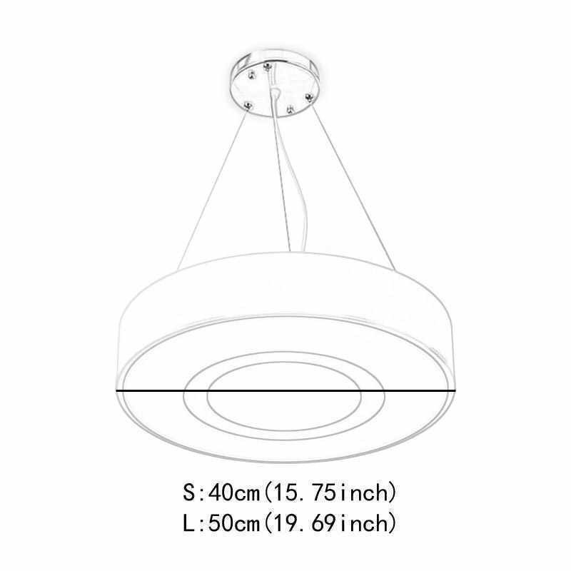 Modern Unique Pendant Light Round Lamp Simple Warmth Lighting Light