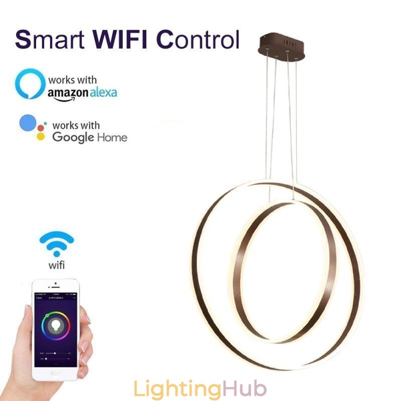 Nordic Pendant Light Acrylic Ring Shape Pendant Light