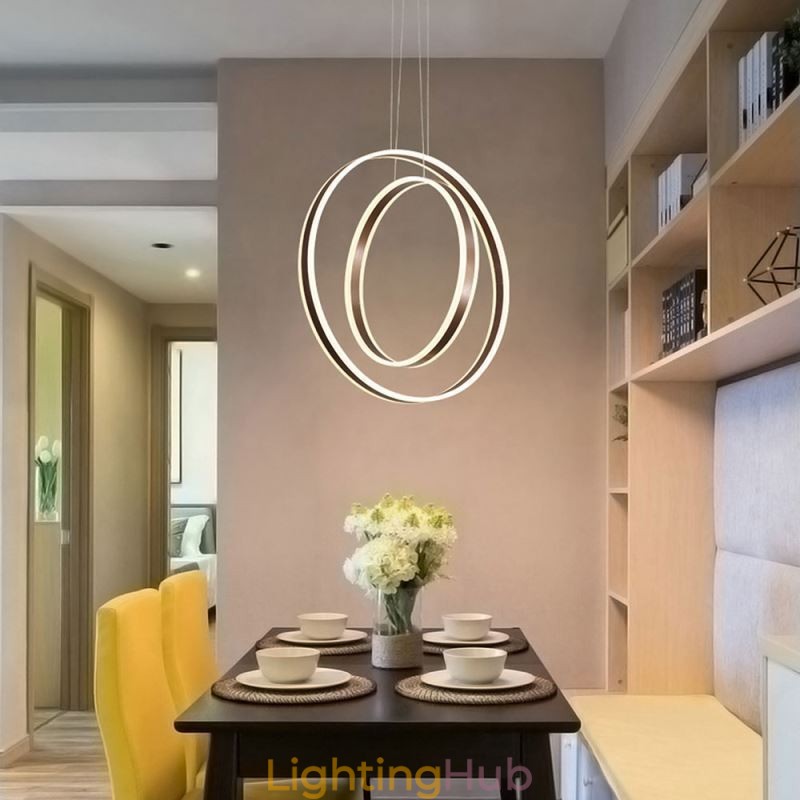 Nordic Pendant Light Acrylic Ring Shape Pendant Light