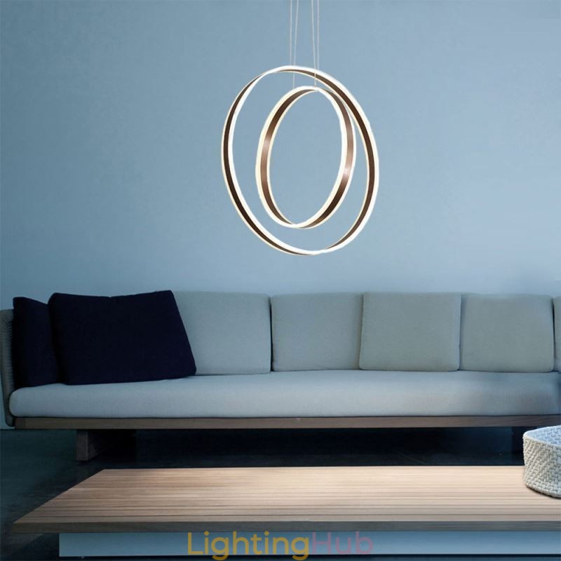 Nordic Pendant Light Acrylic Ring Shape Pendant Light
