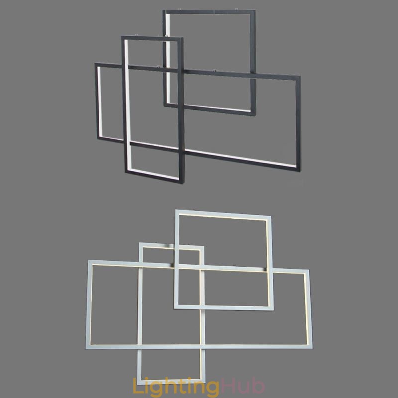 Nordic Pendant Light Geometric Square Pendant Light