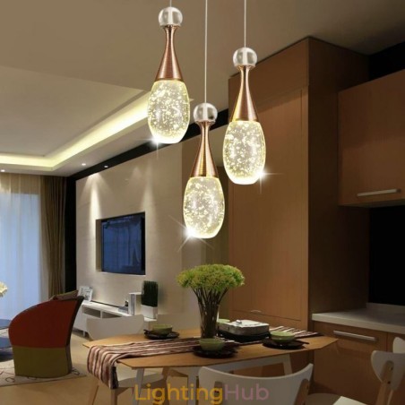 Seeded Glass Teardop Cluster Pendant Lighting Seeded Glass Teardop Cluster Pendant Lighting