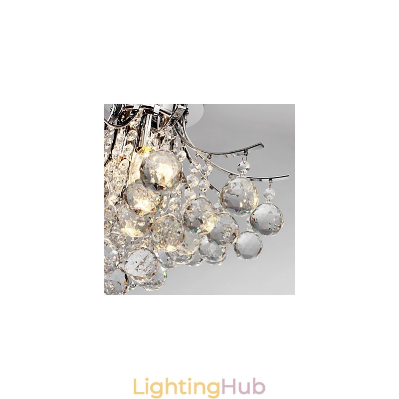 Chandelier Modern Crystal 3 Lights