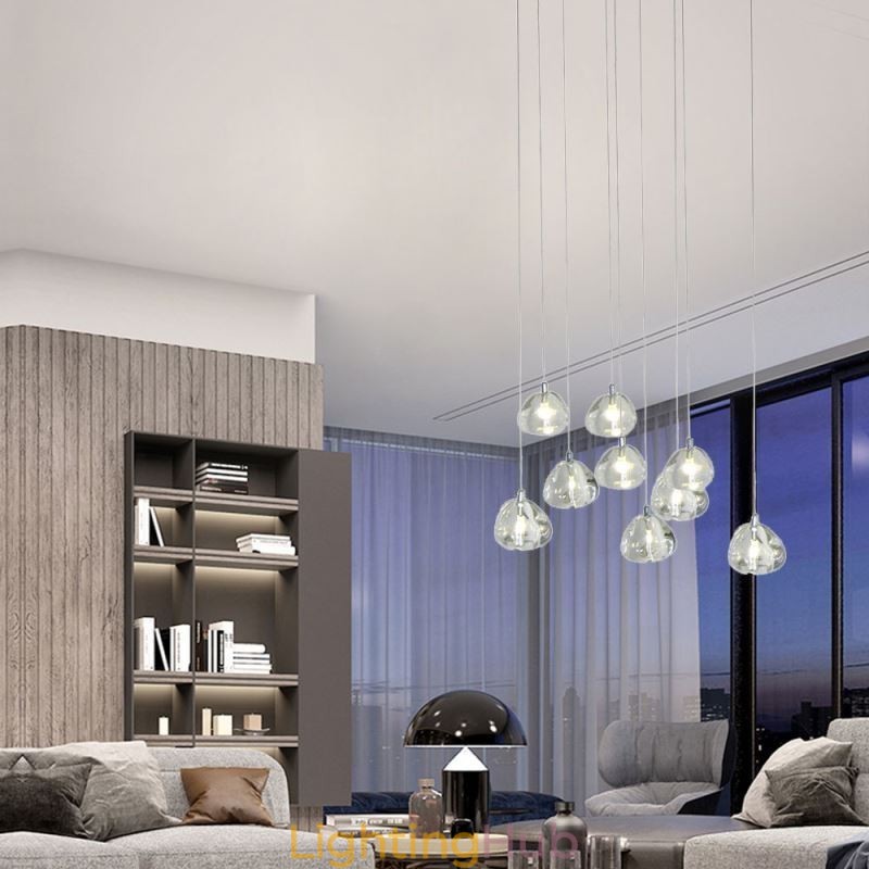 Modern Pendant Light Crystal Chandelier Light Home Lighting Lamp