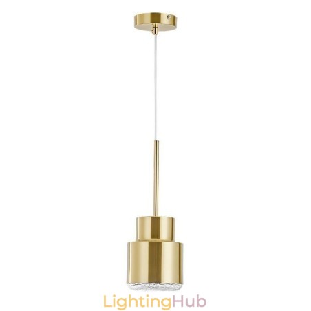 Postmodern Glass Pendant Light Golden Cylinder Lamp Bright Lighting Light Postmodern Glass Pendant Light Golden Cylinder Lamp Bright Lighting Light