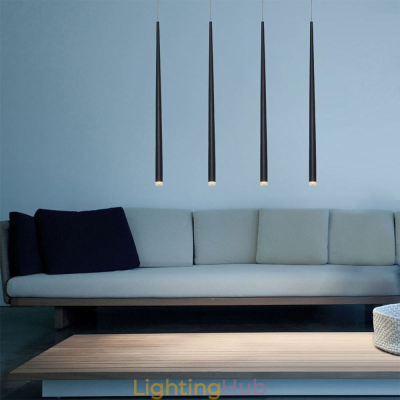 Contemporary Pendant Light Cylinder Shape Lamp Meteor Rain Lighting