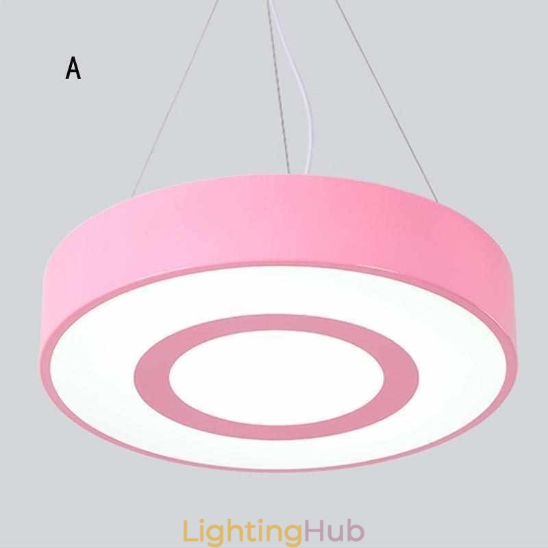 Modern Unique Pendant Light Round Lamp Simple Warmth Lighting Light