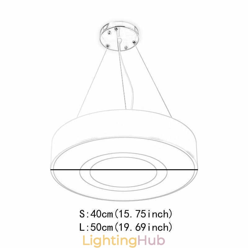 Modern Unique Pendant Light Round Lamp Simple Warmth Lighting Light