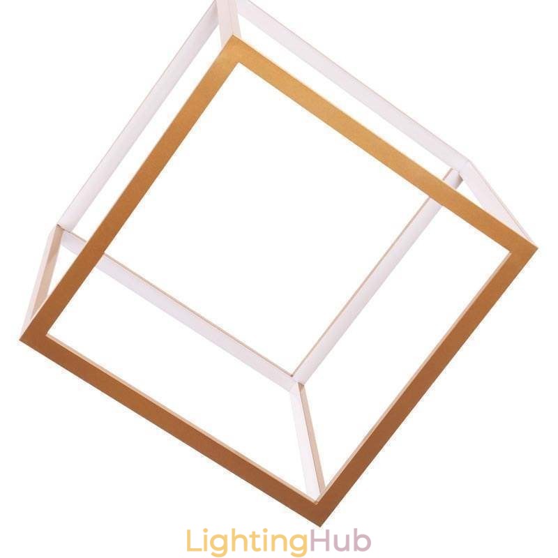 Postmodern Pendant Light Geometric Gold Hanging Light