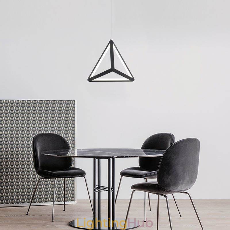 Postmodern Pendant Light Geometric Triangle Light Creative Lamp Lighting