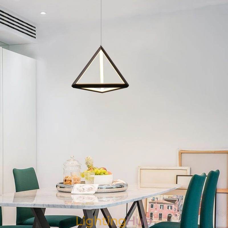 Postmodern Pendant Light Geometric Triangle Light Creative Lamp Lighting