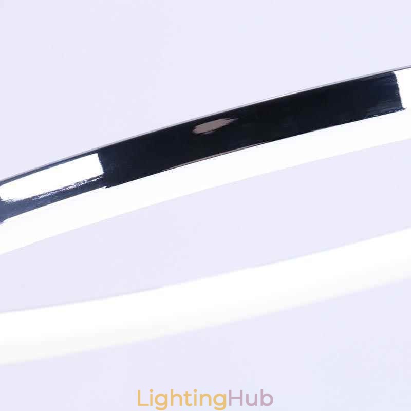 Modern Pendant Light Acrylic Circle Lamp 40cm