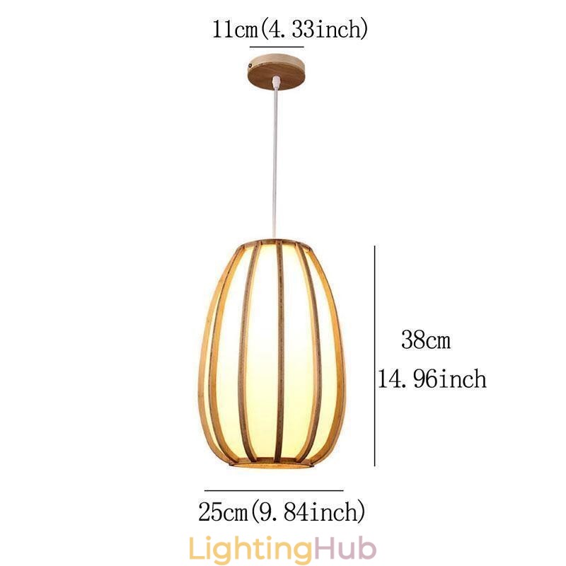 Visual Comfort Bamboo Pendant Light