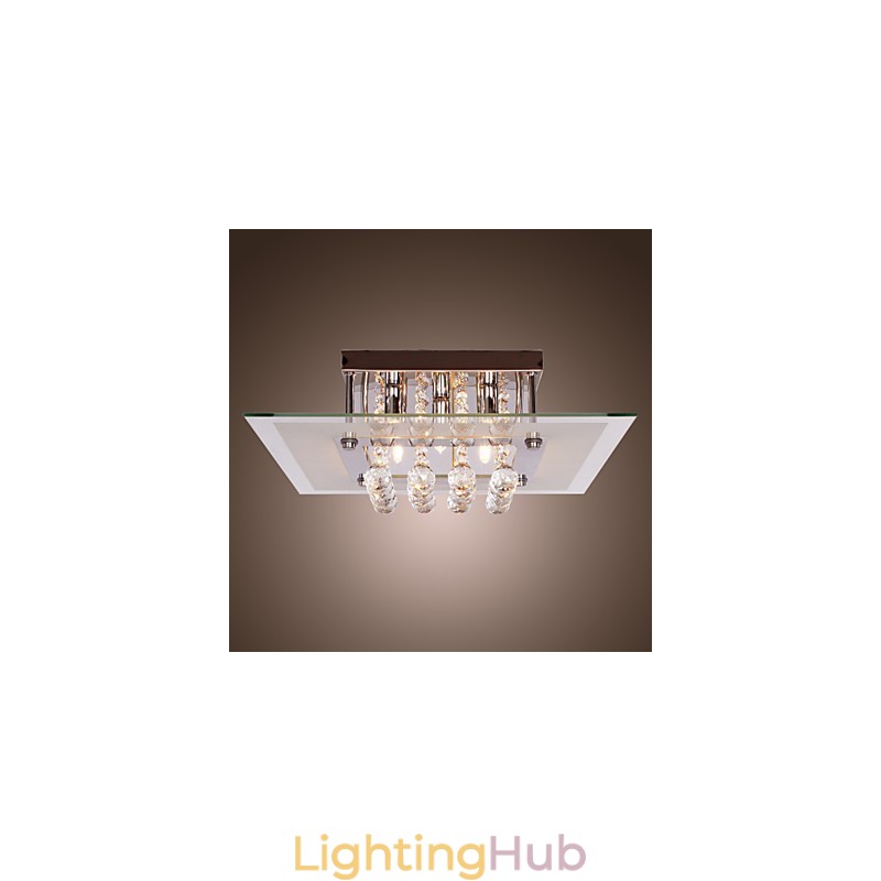 Ceiling Light Modern Crystal Living 5 Lights