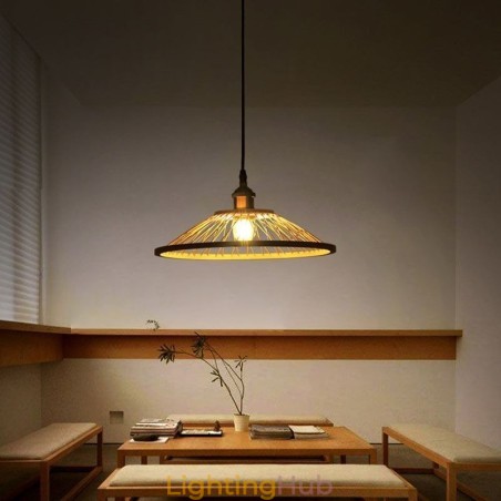 Dome Bamboo Pendant Light Hand Woven Pendant Light Dome Bamboo Pendant Light Hand Woven Pendant Light