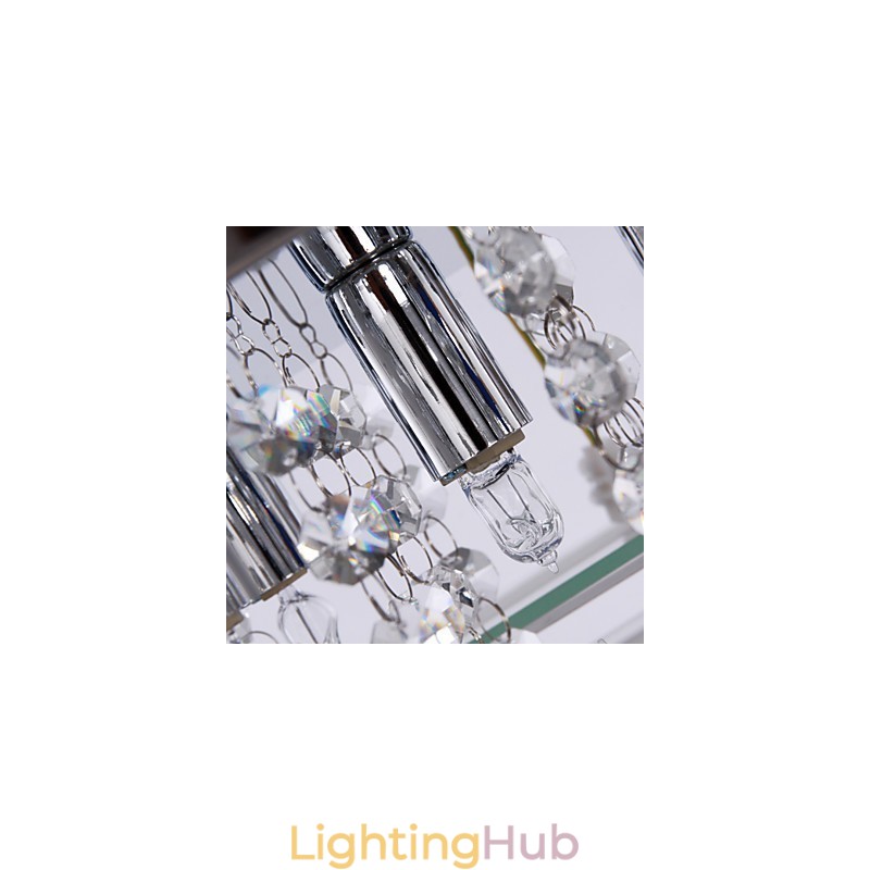 Ceiling Light Modern Crystal Living 5 Lights