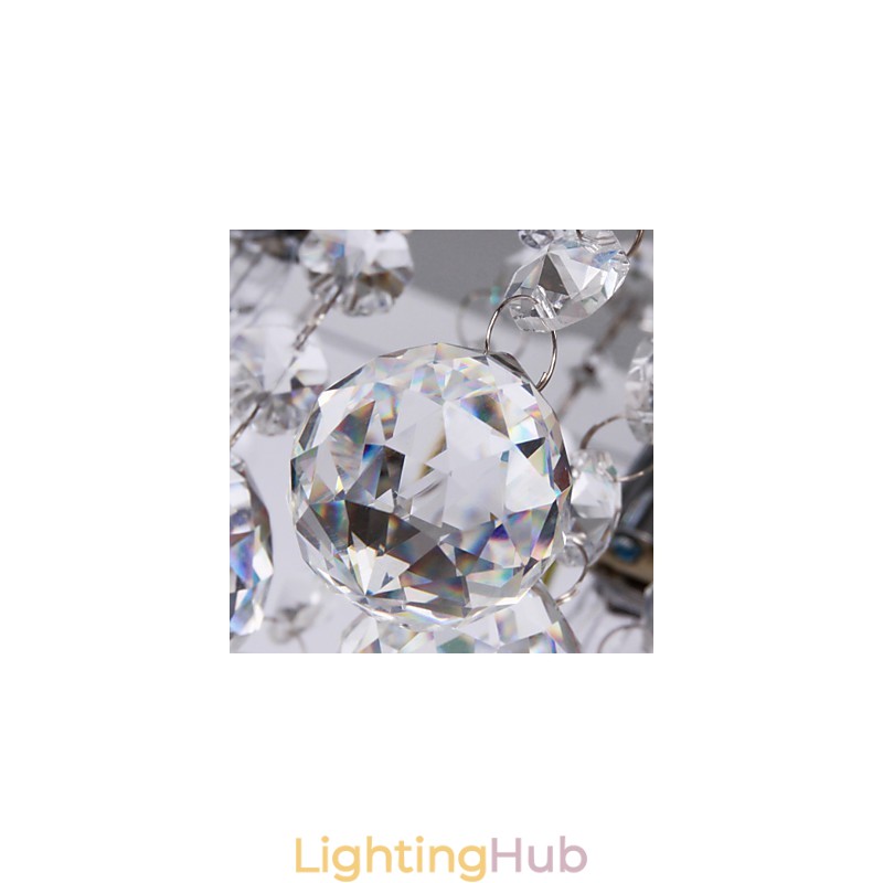 Ceiling Light Modern Crystal Living 5 Lights