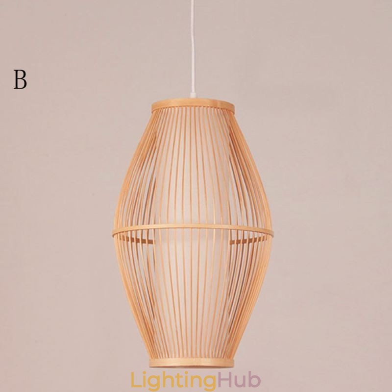 Classical Handmade Bamboo Pendant Light