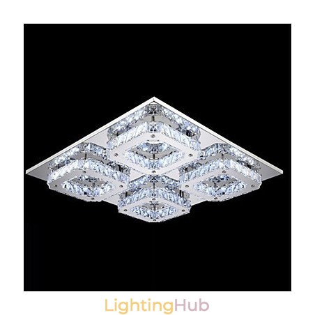 Modern Contemporary Electroplated Metal Flush Mount Modern Contemporary Electroplated Metal Flush Mount