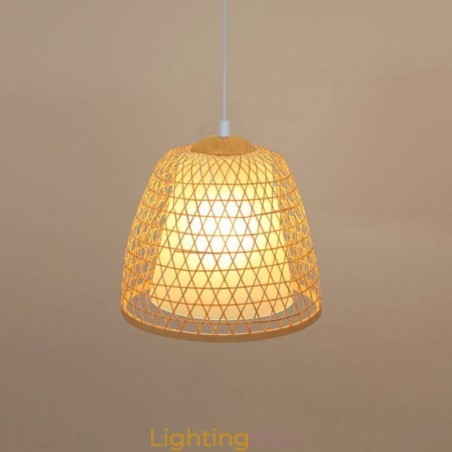 Visual Comfort Dome Bamboo Pendant Light Visual Comfort Dome Bamboo Pendant Light