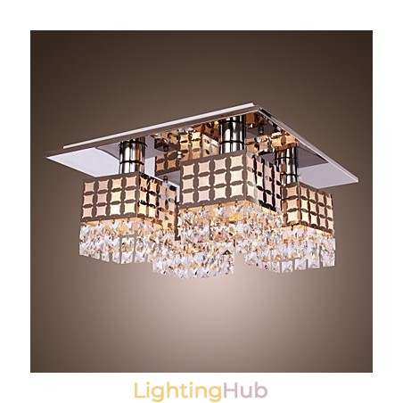 Chandelier Modern Crystal Stainless Living 4 Lights Chandelier Modern Crystal Stainless Living 4 Lights