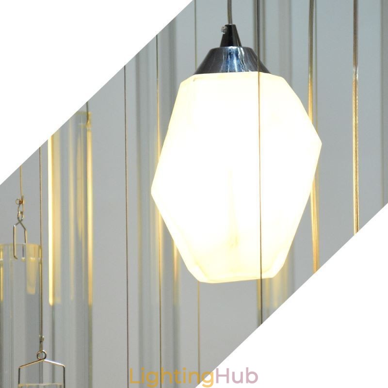 Cluster Pendant Light Modern Large Pendant Crystal Chandelier Duplex Staircase