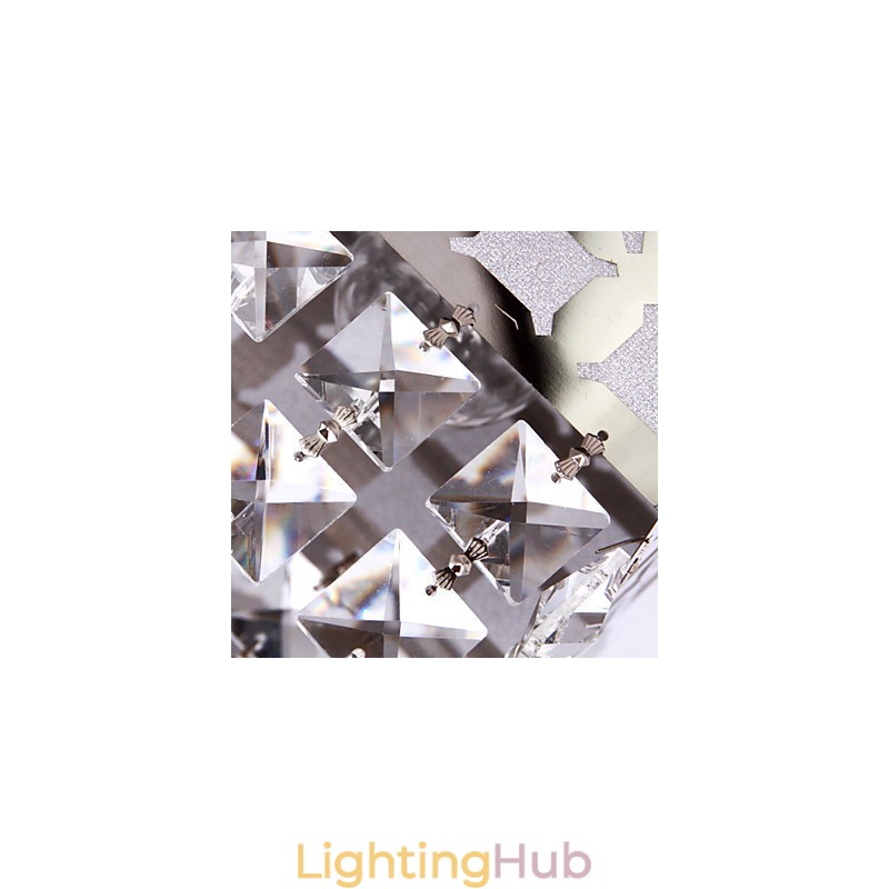 Chandelier Modern Crystal Stainless Living 4 Lights