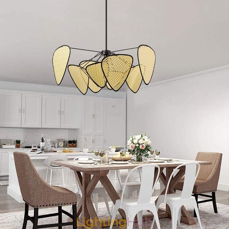 Pendant Light Natural Simple Hand Weaved Ceiling Lamp