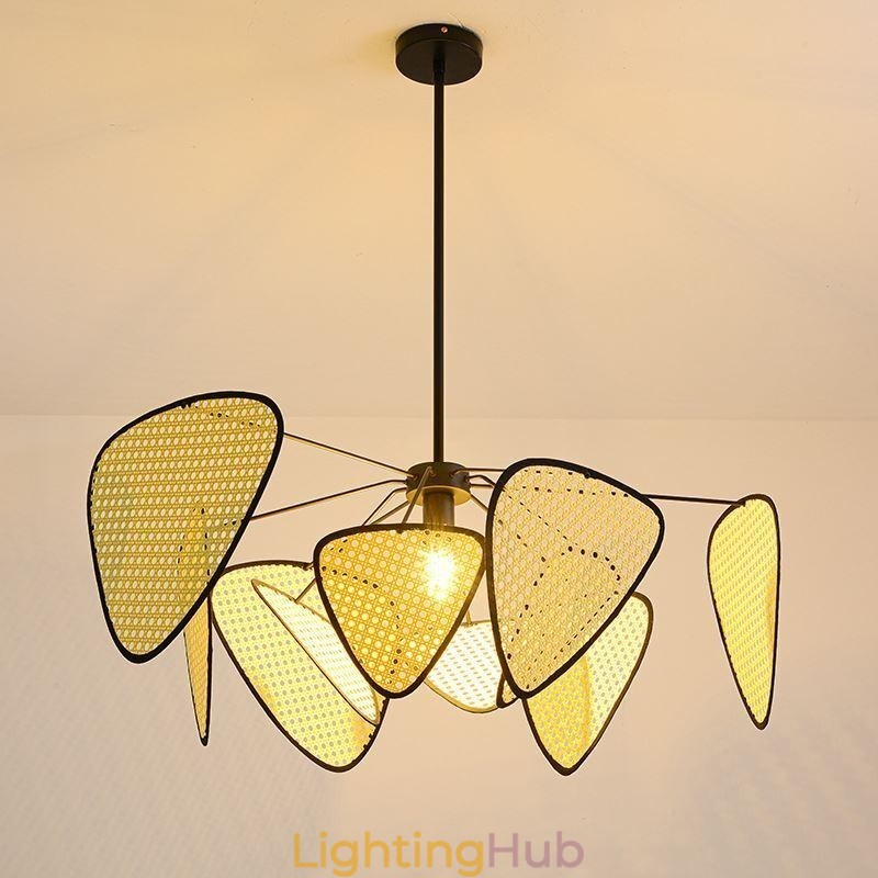 Pendant Light Natural Simple Hand Weaved Ceiling Lamp