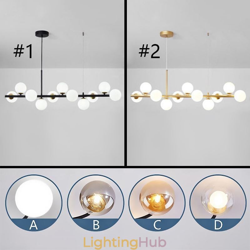Pendant Light Magic Beans Molecular Glass Ceiling Light