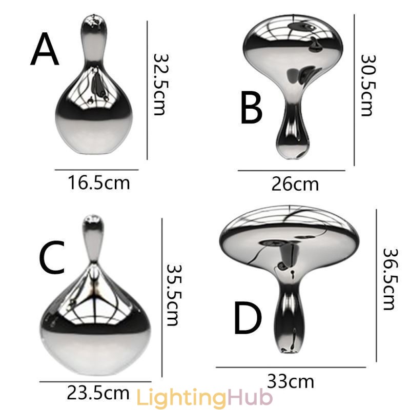 Creative Pendant Light Modern Simple Electroplated Glass Small Ceiling Light