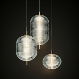 Water Ripple Pendant Light Modern Minimalist Wrought Iron Ceiling Light