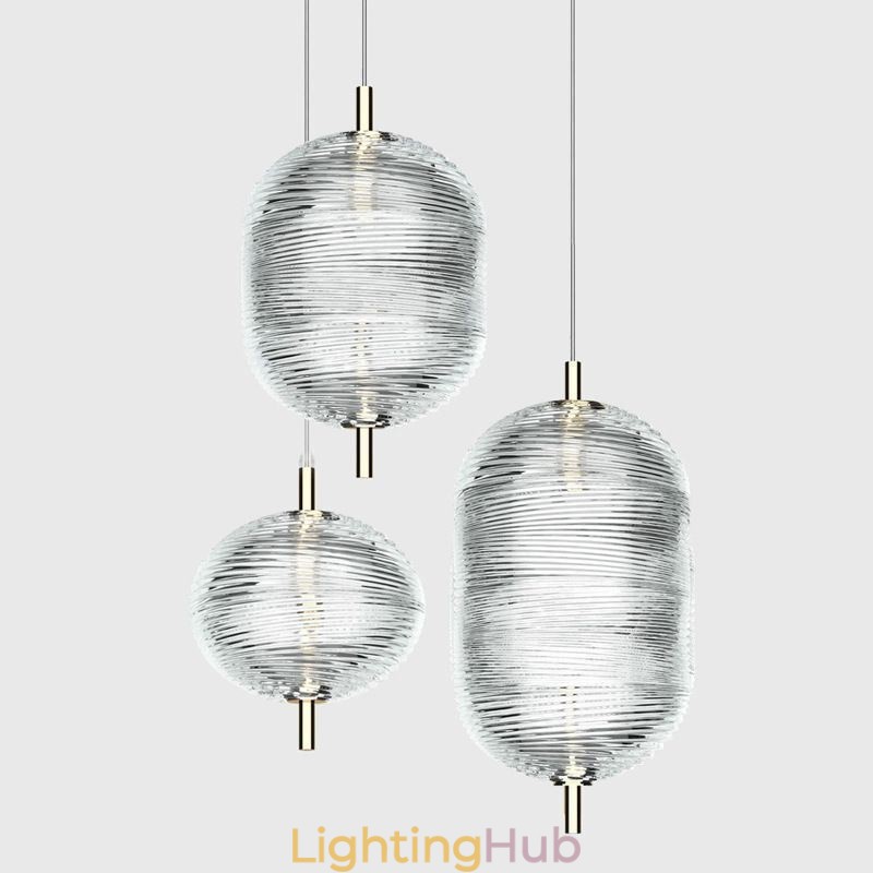 Water Ripple Pendant Light Modern Minimalist Wrought Iron Ceiling Light