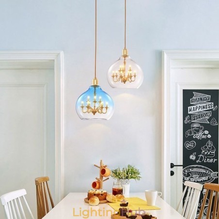 Glass Pendant Light Modern Minimalist Wrought Iron Ceiling Light 9 Lights Glass Pendant Light Modern Minimalist Wrought Iron Ceiling Light 9 Lights