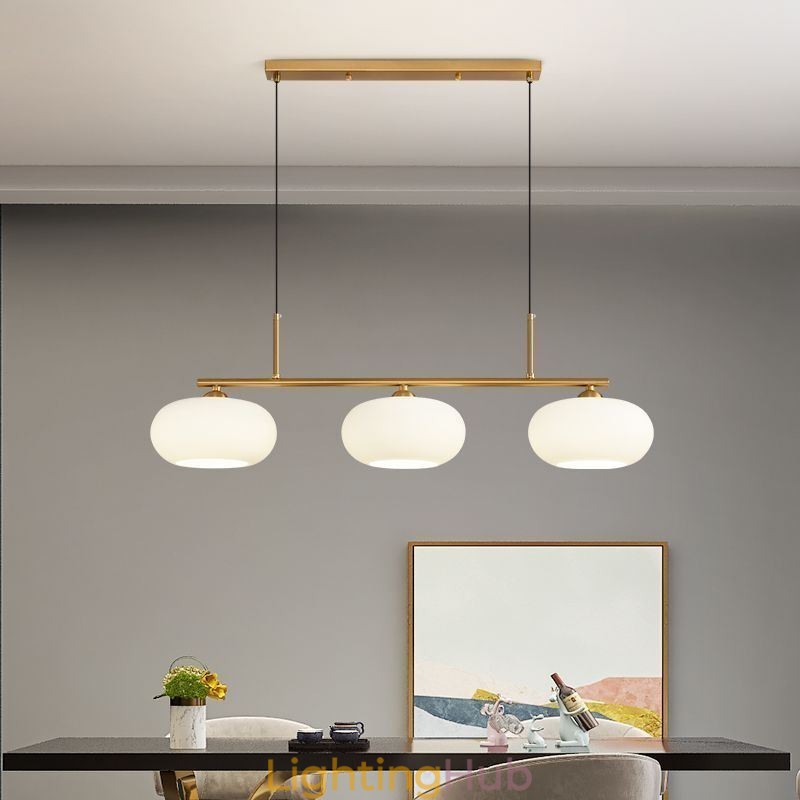 Nordic Glass Pendant Light Creative Wrought Iron Ceiling Light
