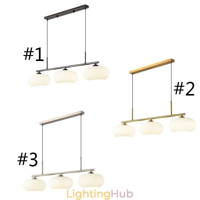 Nordic Glass Pendant Light Creative Wrought Iron Ceiling Light