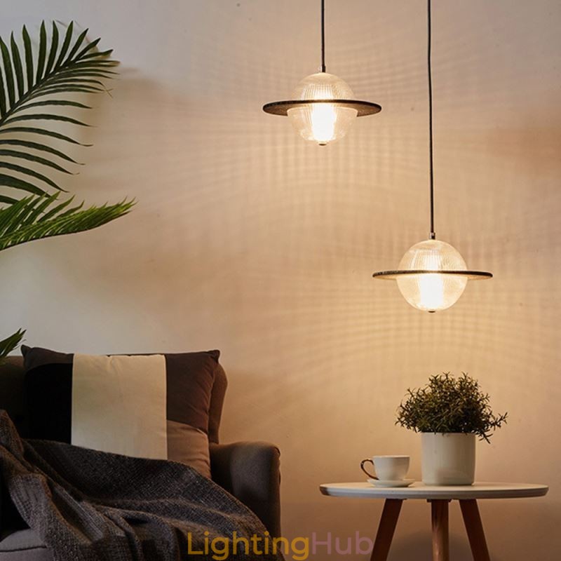 Modern Glass Pendant Light Shape Ceiling Lamp