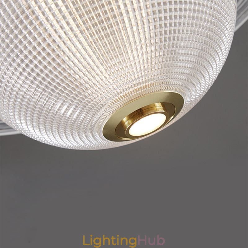 Modern Glass Pendant Light Shape Ceiling Lamp